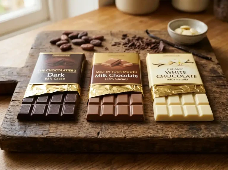 dogs and dark chocolate vs milk and white chocolate comparison